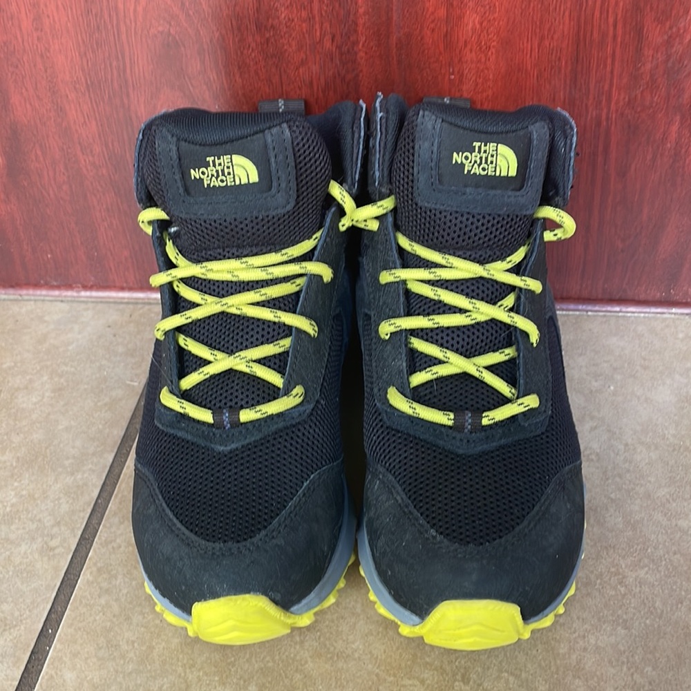 The North Face Kids Black and Yellow Boots - Picture 2 of 7